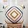JASEN Throw Pillow Covers 20x20 Boho Pillow Cover with Tassels Woven Tufted Decorative Pillow Cover for Couch Sofa Bedroom Living Room Blue 20x20