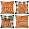 GEEORY Fall Pillow Covers 18x18 Set of 4 Buffalo Check Pumpkin Home Decor