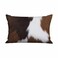 Mugod Rectangle Pillow Cover Real Cowhide Fabric PrintingPillow Case for Bed Couch Office Decor 20x30 Inches