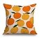 TSSOHU Throw Pillow Cover Mandarins Oranges Summer Fruits Decorative Throw Pillow Case Square 18 x 18 Home Couch Bed Pillowcase