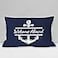Burosev Welcome Aboard Soft Throw Pillow Cover Navy Blue Boat Anchor Decorative Pillowcase Nautical Sailing Farmhouse Decor Decorations for Home Bedroom Sofa Couch Living Room12 x 20 Inch