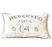 DECOPOW Embroidered Throw Pillow CoverLumbar Pillow Cover with Funny Reserved for The Cat 12X20 inchesCover Only
