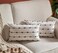 Caflife Boho Throw Pillow Covers 12x20 inches Beige and Black Set of 2 Modern Farmhouse Decorative Pillow Covers for Couch Bed Living Room