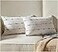 Caflife Boho Throw Pillow Covers 12x20 inches Beige and Grey Set of 2 Modern Farmhouse Decorative Pillow Covers for Couch Bed Living Room