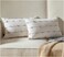 Caflife Boho Throw Pillow Covers 12x20 inches Beige and Grey Set of 2 Modern Farmhouse Decorative Pillow Covers for Couch Bed Living Room