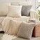 Fancy Homi 4 Packs Decorative Throw Pillow Covers for Living Room Couch Bed Modern Farmhouse Boho Home Dcor Accent Cushion Case 20 x 20 Neutral