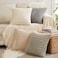 Fancy Homi 4 Packs Decorative Throw Pillow Covers for Living Room Couch Bed Modern Farmhouse Boho Home Dcor Accent Cushion Case 20 x 20 Neutral