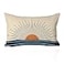 PreLiving Boho Sun Throw Pillow Covers Horizontal Sunset Sunrise Abstract Pillow Covers Super Soft Decorative Retro Aesthetic Hippie Lumbar Bohemia Cushion Case Pillowcase for Couch Sofa 12x20 Inch