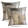 Alricc Beige and Grey Throw Pillow Covers 18X18 Brown Abstract Art Painting Aesthetic Modern Square Decorative Pillow Covers Soft Throw Pillows for Couch Sofa Bedroom Set of 2