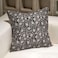 DOMVITUS Floral Pillow Covers 20x20 Throw Pillows for Couch Floral Print Pillow Cover Decorative Neutral Accent Throw Pillow Covers for Living Room 1PC Black