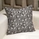 DOMVITUS Floral Pillow Covers 20x20 Throw Pillows for Couch Floral Print Pillow Cover Decorative Neutral Accent Throw Pillow Covers for Living Room 1PC Black