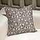 DOMVITUS Floral Pillow Covers 20x20 Throw Pillows for Couch Floral Print Pillow Cover Decorative Neutral Accent Throw Pillow Covers for Living Room 1PC Taupe