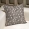 DOMVITUS Floral Pillow Covers 20x20 Throw Pillows for Couch Floral Print Pillow Cover Decorative Neutral Accent Throw Pillow Covers for Living Room 1PC Taupe