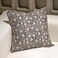 DOMVITUS Floral Pillow Covers 20x20 Throw Pillows for Couch Floral Print Pillow Cover Decorative Neutral Accent Throw Pillow Covers for Living Room 1PC Taupe