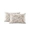 ECOCOTT 2 Pack Pillowcase Queen Size with Green Botanical Plant Leaves Pattern Pillow Cases Set 100 Cotton Queen Pillow Covers Envelope Closure Queen 20x30