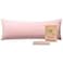DOWNSTORIA Body Pillow Cover Ultra Soft Microfiber Long Pillowcase Envelope Closure Large Pillow Cases 20x54 inch Pink