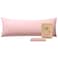 DOWNSTORIA Body Pillow Cover Ultra Soft Microfiber Long Pillowcase Envelope Closure Large Pillow Cases 20x54 inch Pink