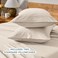 Bare Home Flannel King Pillowcases Set of 2100 Cotton Velvety Soft Cozy Double Brushed Heavyweight Flannel Pillowcases King Pillowcase Set of 2 Sand