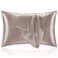 BEDELITE Satin Pillowcase for Hair and Skin Super Soft and Cooling Similar to Silk Pillow Cases 2 Pack with Envelope Closure Gift for Women Men20x30 Queen Size Rose Taupe