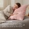 Bedsure King Size Pillow Cases Set of 2 Blush Pink Brushed Microfiber Pillowcases 2 Pack Super Soft Pillow Case Cover with Envelope Closure for Kids Wrinkle Fade Resistant 20x36 Inches