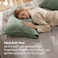Bedsure King Size Pillow Cases Set of 2 Sage Green Brushed Microfiber Pillowcases 2 Pack Super Soft Pillow Case Cover with Envelope Closure for Kids Wrinkle Fade Resistant 20x36 Inches
