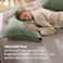 Bedsure King Size Pillow Cases Set of 2 Sage Green Brushed Microfiber Pillowcases 2 Pack Super Soft Pillow Case Cover with Envelope Closure for Kids Wrinkle Fade Resistant 20x36 Inches
