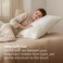 Bedsure Queen Pillow Cases Set of 2 Ivory Brushed Microfiber Pillowcase 2 Pack Super Soft Pillowcase Cream Pillow Case Covers with Envelope Closure for Kids Wrinkle Fade Resistant 20x30 Inches