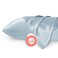 Bedsure Satin Pillowcase 2 Pack Similar to Silk Pillow Cases Standard Size Pillow Case for Sleeping Women with Envelope Closure Gifts for Women Men Stone Blue 20x26 Inches 2pcs