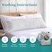 beddingstar Body Pillow Cover 20x72 Body Pillow Case 100 Egyptian Cotton 600 Thread Count Soft Skin Friendly 1 Pack Body Pillowcase with Envelope Closure 20 x 72 Inches Silver Grey