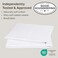 California Design Den King Size Pillowcases 100 Cotton Set of 2 Soft Sateen Weave Cases Fits King Size Pillows Bright White