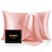 INFIIXSO Mulberry Silk Pillowcase for Hair and Skin Silk Pillow Cases Standard Size with Hidden Zipper 20x26 Extraordinary Smooth and Soft Cooling Pillow Cases for Hot SleepersBlush Pink 1 Pack