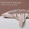 JOGJUE Silk Pillowcase for Hair and Skin 2 Pack 100 Mulberry Silk Bed Pillowcase Hypoallergenic Soft Breathable Both Sides Silk Pillow Case with Hidden Zipper Pillow Cases Standard ApricotGray