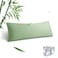 Parkdeny Sage Green Body Pillowcase Cooling Viscose from Bamboo Long Pillow Cover Soft Smooth Breathable Bedding Shield with Long Hidden Zipper 1 Pack