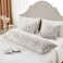 SOCHOW Body Pillow Cover 21x54 Inches Super Soft and Cozy Leopard Print Fleece Long Body Pillowcase with Zipper Closure1 Pack Brown