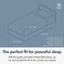 Threadmill Home Linen Standard Pillowcases 100 Natural Cotton 600 Thread Count 2 Piece Damask Ivory Pillow Cover Set Hotel Quality ELS Combed Cotton Striped Pillow Protectors