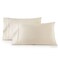 HC COLLECTION HC Collection Pillow Cases Standard SizeQueen Size Set of 2 Microfiber Extra Soft Pillowcases Easy Care Machine Washable Cream