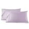 HC COLLECTION HC Collection King Pillow Cases Set of 2 Microfiber Extra Soft Pillowcases Easy Care Machine Washable Lavender