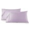 HC COLLECTION HC Collection King Pillow Cases Set of 2 Microfiber Extra Soft Pillowcases Easy Care Machine Washable Lavender
