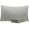 NTBAY King Pillowcase Set 2 Pack Brushed Microfiber 20x36 Pillowcases Soft WrinkleFree FadeResistant StainResistant Smoke Grey Pillowcases with Envelope Closure 20x36 Inches Smoke Grey