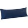 FLXXIE Body Pillow Cover Super Soft Microfiber 20x54 Body Pillow Case Envelope Closure Wrinkle Stain Resistant 20x54 Long Pillowcase Navy