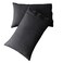 SONORO KATE Luxury Pillowcase Set Brushed Microfiber 1800 Bedding WrinkleBlack 2 Pillowcases King