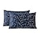 SUSYBAO 100 Cotton Pillowcases Queen Size Set of 2 Navy Blue Constellation Print Bed Pillow Covers Envelope Closure End Pillow Encasement Home Decor Soft Durable Comfortable 20 in x 26 in