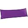 FLXXIE Body Pillow Cover Super Soft Microfiber 20x54 Body Pillow Case Envelope Closure Wrinkle Stain Resistant 20x54 Long Pillowcase Purple