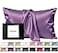 INSSL Silk Pillowcase for Women Mulberry Silk Pillowcase for Hair and Skin and Stay Comfortable and Breathable During Sleep 1 pc Purple 2030