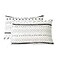 SUSYBAO 100 Cotton Pillowcases Queen Size Set of 2 White Aztec Geometric Bed Pillow Covers Envelope Closure End Pillow Protectors Premium Quality Soft Breathable Durable 2 Pack 20 x 26 inch