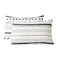 SUSYBAO 100 Cotton Pillowcases Queen Size Set of 2 White Aztec Geometric Bed Pillow Covers Envelope Closure End Pillow Protectors Premium Quality Soft Breathable Durable 2 Pack 20 x 26 inch
