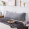 KAIANG Jersey Knit Pillowcase All Season Soft Cozy Cases TShirt Jersey Cotton of one Pillow Case Set Heather Cotton Jersey Case Grey Body Size
