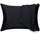 FAWAOTIN Mulberry Silk Pillowcase 2 Pack for Hair and Skinwith Hidden ZipperBoth Sides 19 Momme Allergen Proof Soft Breathable Smooth Silk Pillow Cover Standard Black