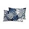 YuHeGuoJi Pillowcases Queen Size 100 Cotton Set of 2 Blue White Leaves Tropical Plants Print Decorative Bed Pillow Covers with Envelope Closure Hotel Quality Soft Breathable 2 Packs 20 x 26 Inch