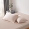 BC BELLA Bella Coterie Luxury Bamboo Viscose Queen Size Pillowcase Set 100 Organically Grown Ultra Soft Cooling 2 Pcs Champagne